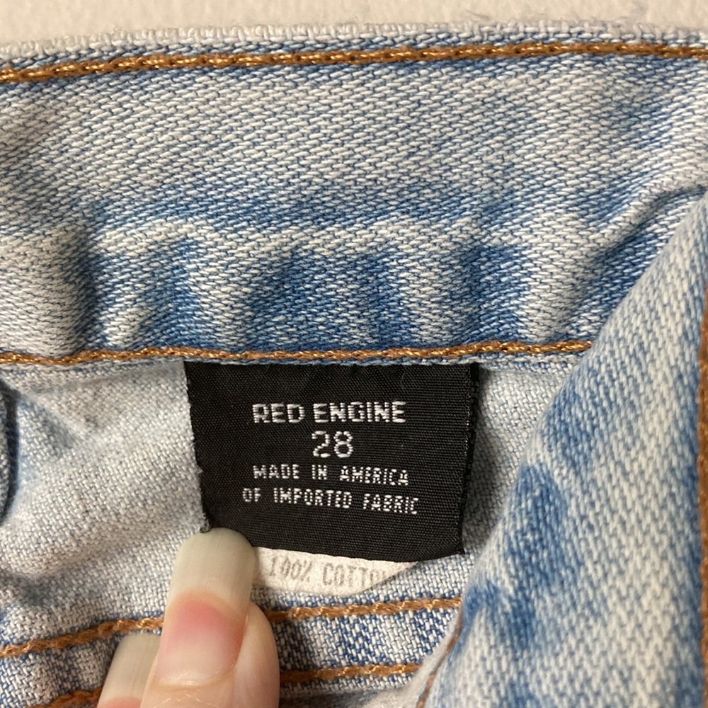 Red Engine jeans, size 28 - Picture 11 of 13
